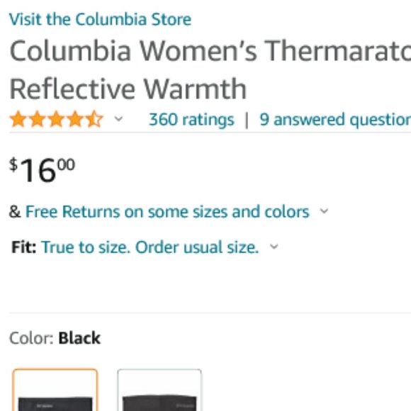 ⛷ Columbia Unisex Thermarator Headring, Thermal Reflective Warmth - Picture 7 of 9